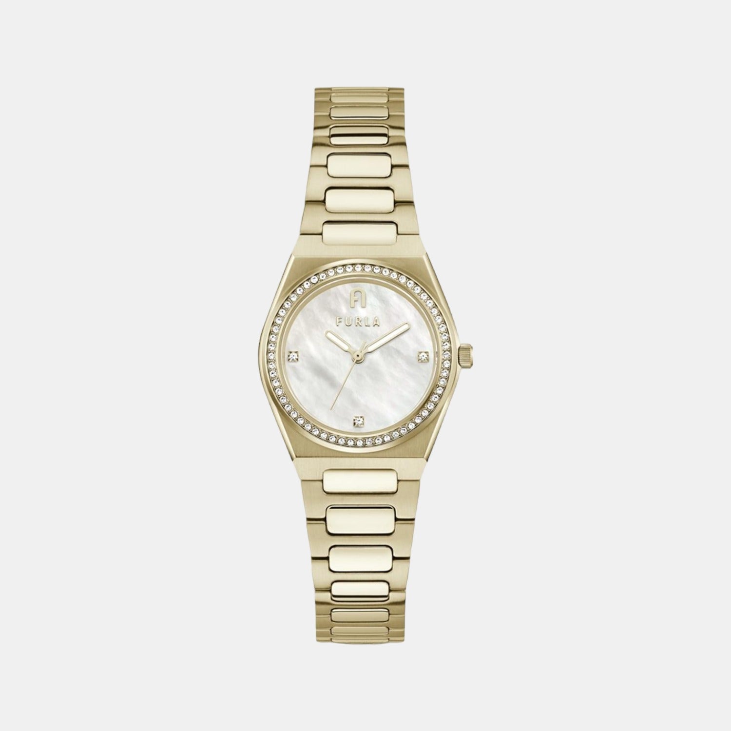 Furla Round White Analog watch