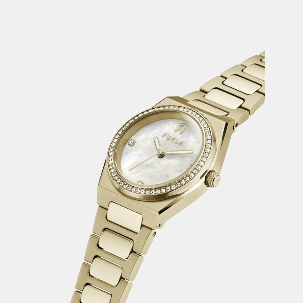 Furla Women Round White watch