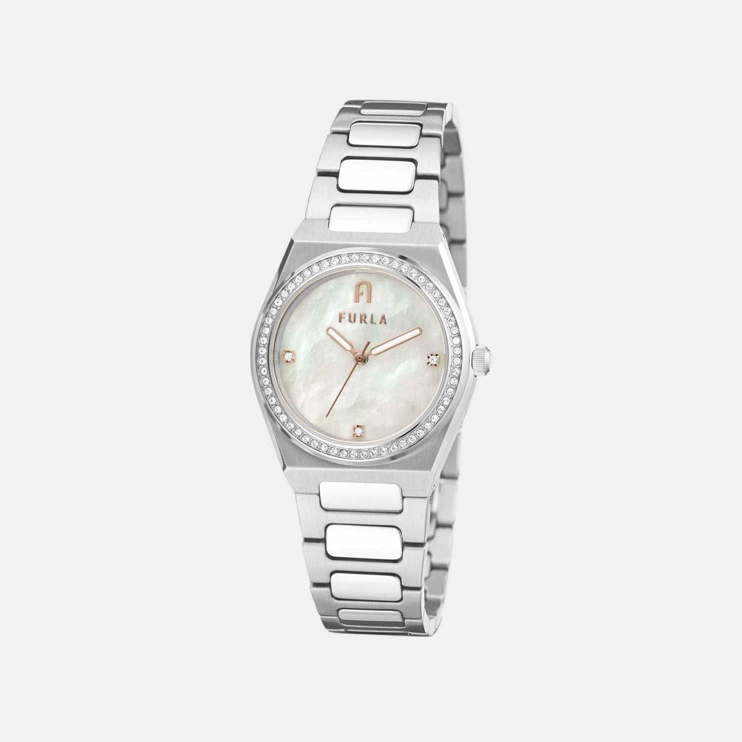 Furla Stainless Steel Two Tone watch