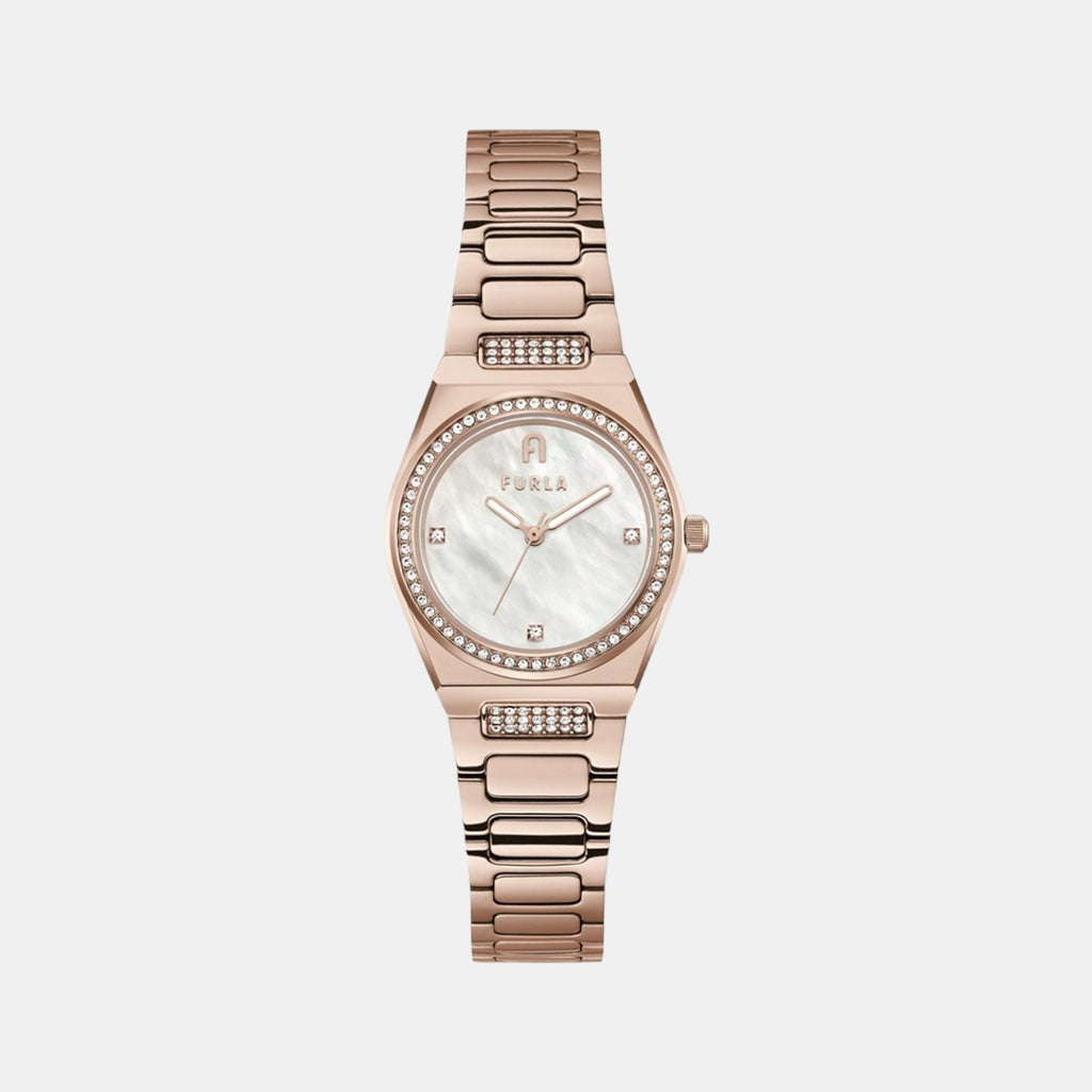 Furla Round Two Tone Analog watch