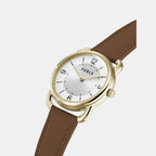 Furla Women Round Silver watch