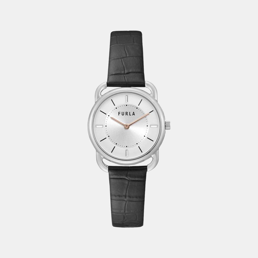 Furla Round Silver Analog watch