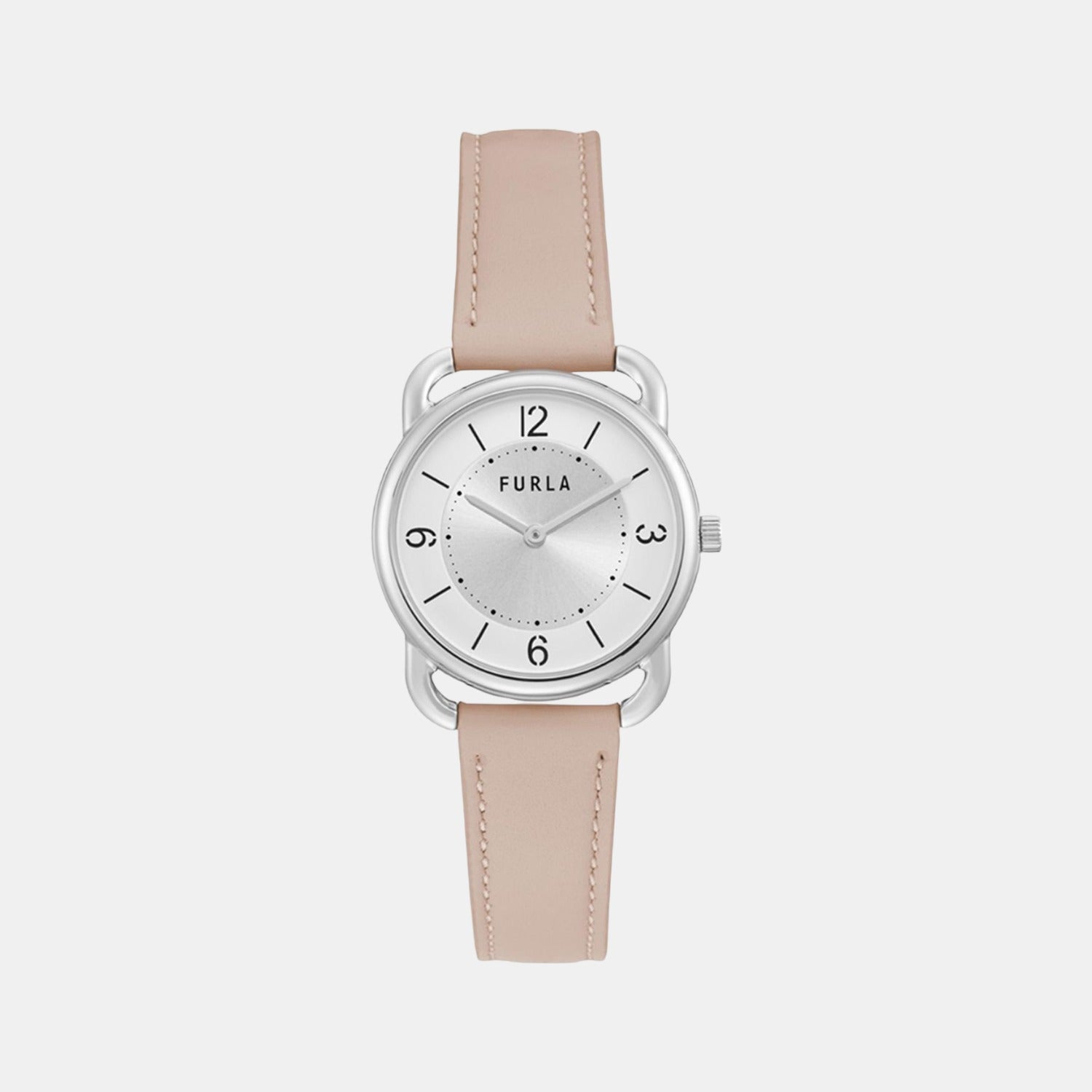 Furla Round Silver Analog watch