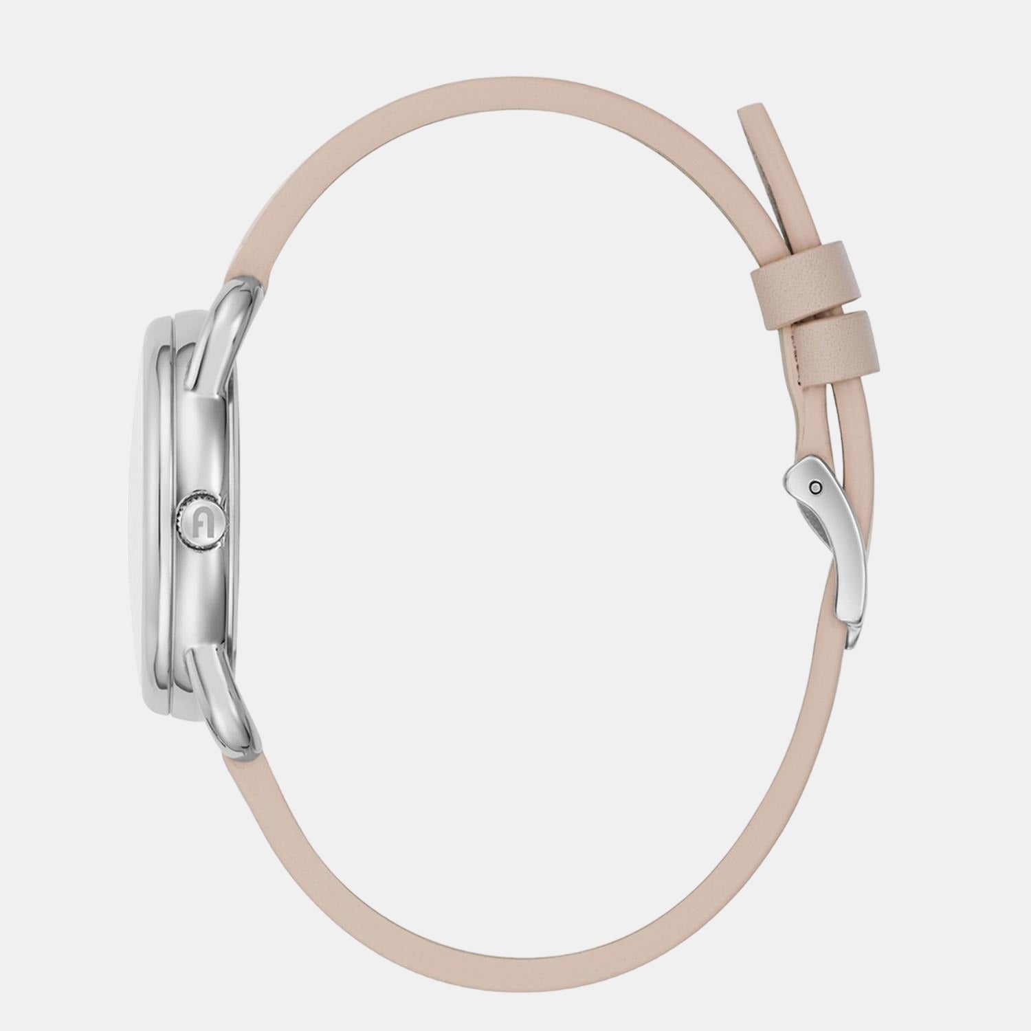 Furla Women Round Silver watch