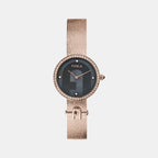 Furla Round Grey Analog watch