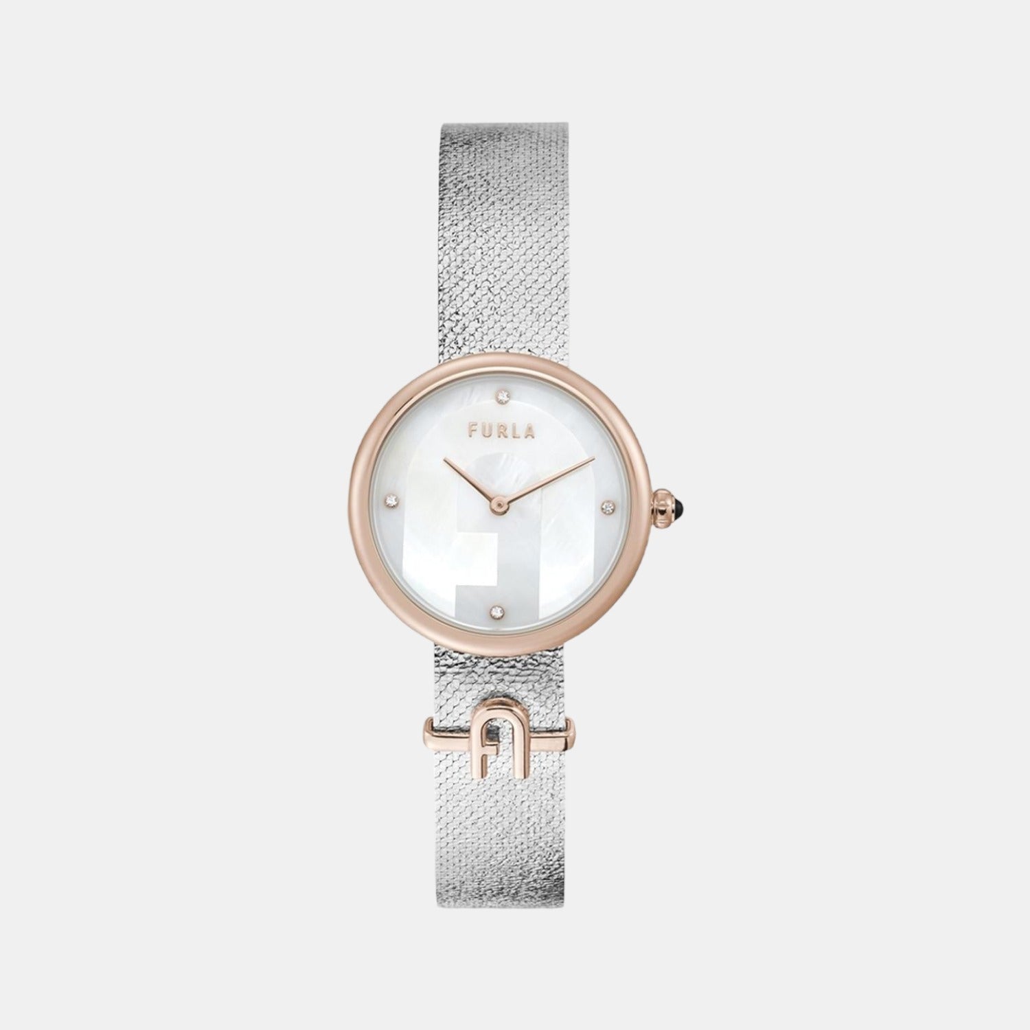Furla Round Two Tone Analog watch