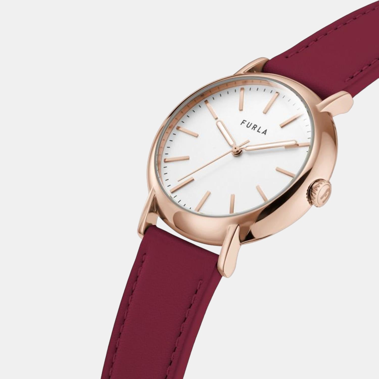 Furla Stainless Steel Round watch