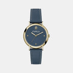 Furla Round Blue Analog watch