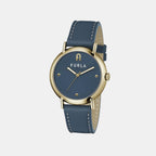 Furla Leather Blue watch