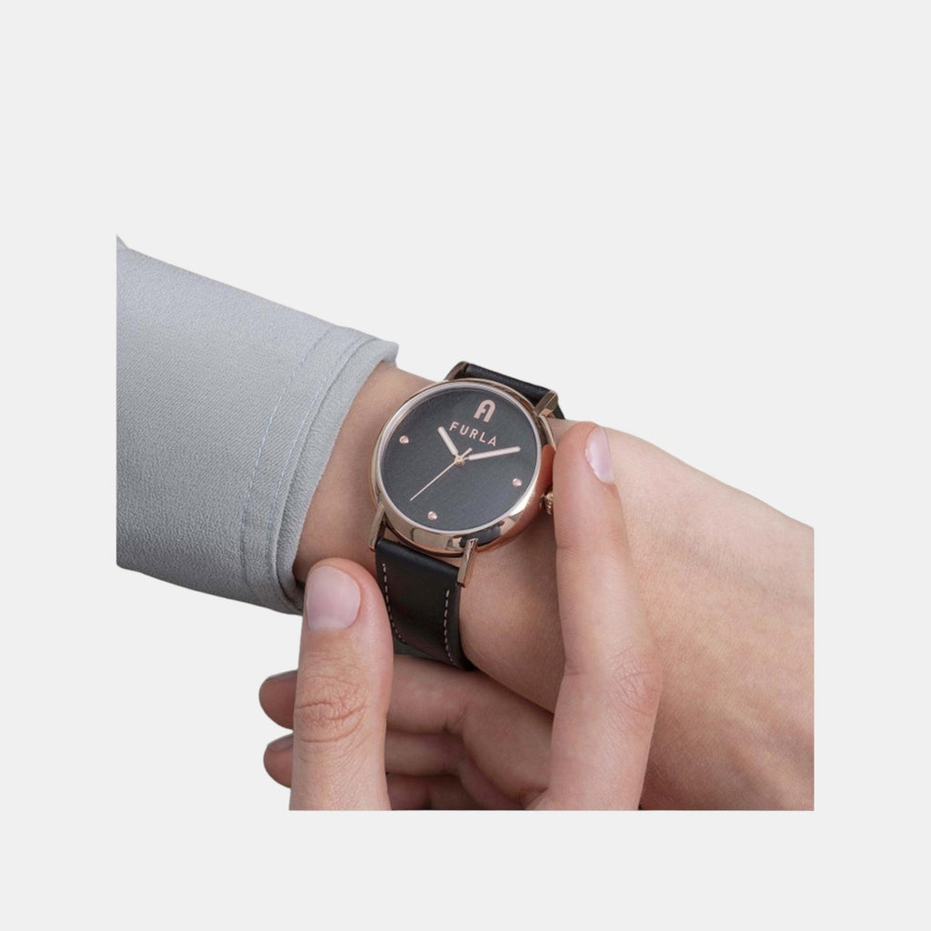 Furla Round Quartz Analog Women watch