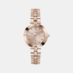 Furla Round Rose Gold Chronograph watch