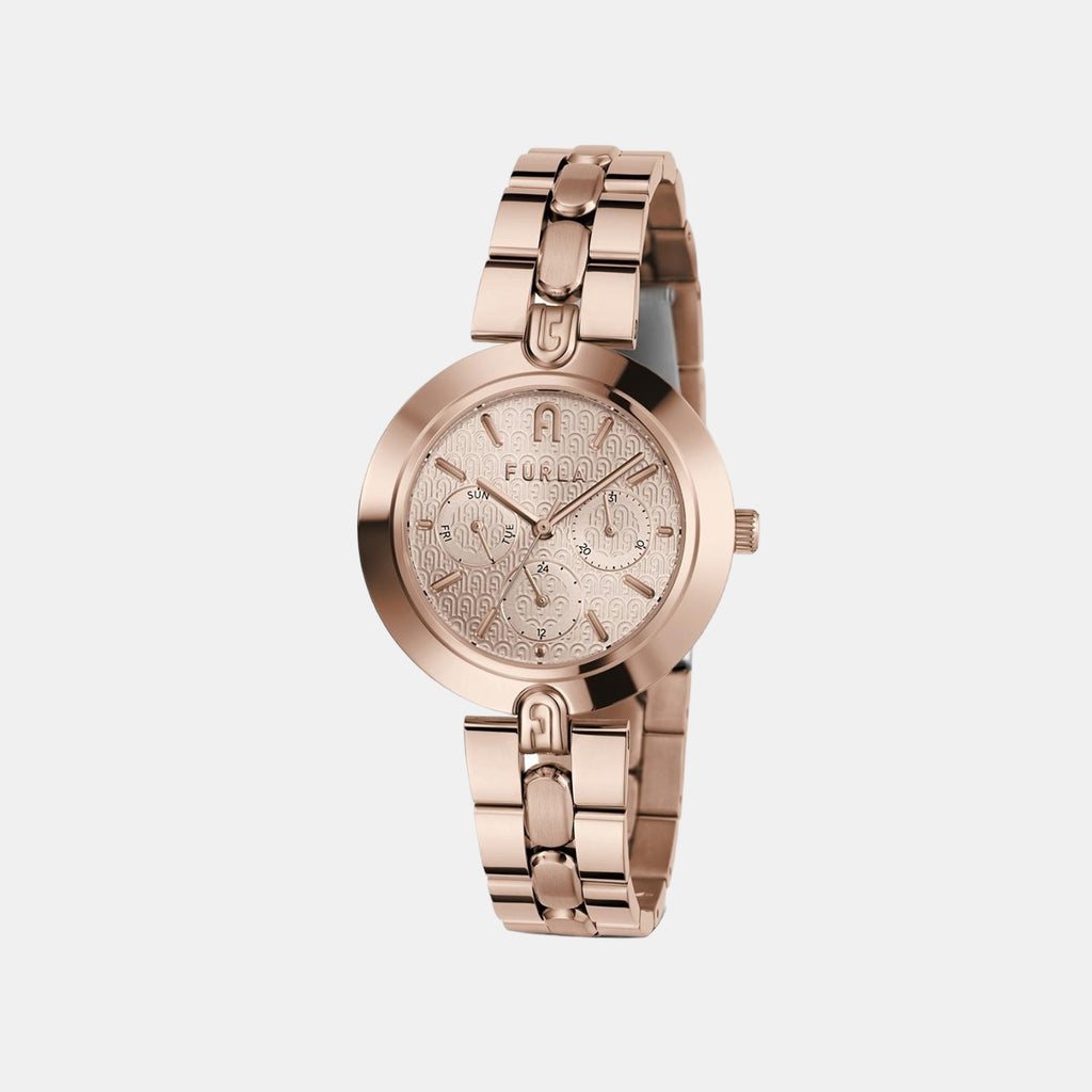 Furla Stainless Steel Rose Gold watch