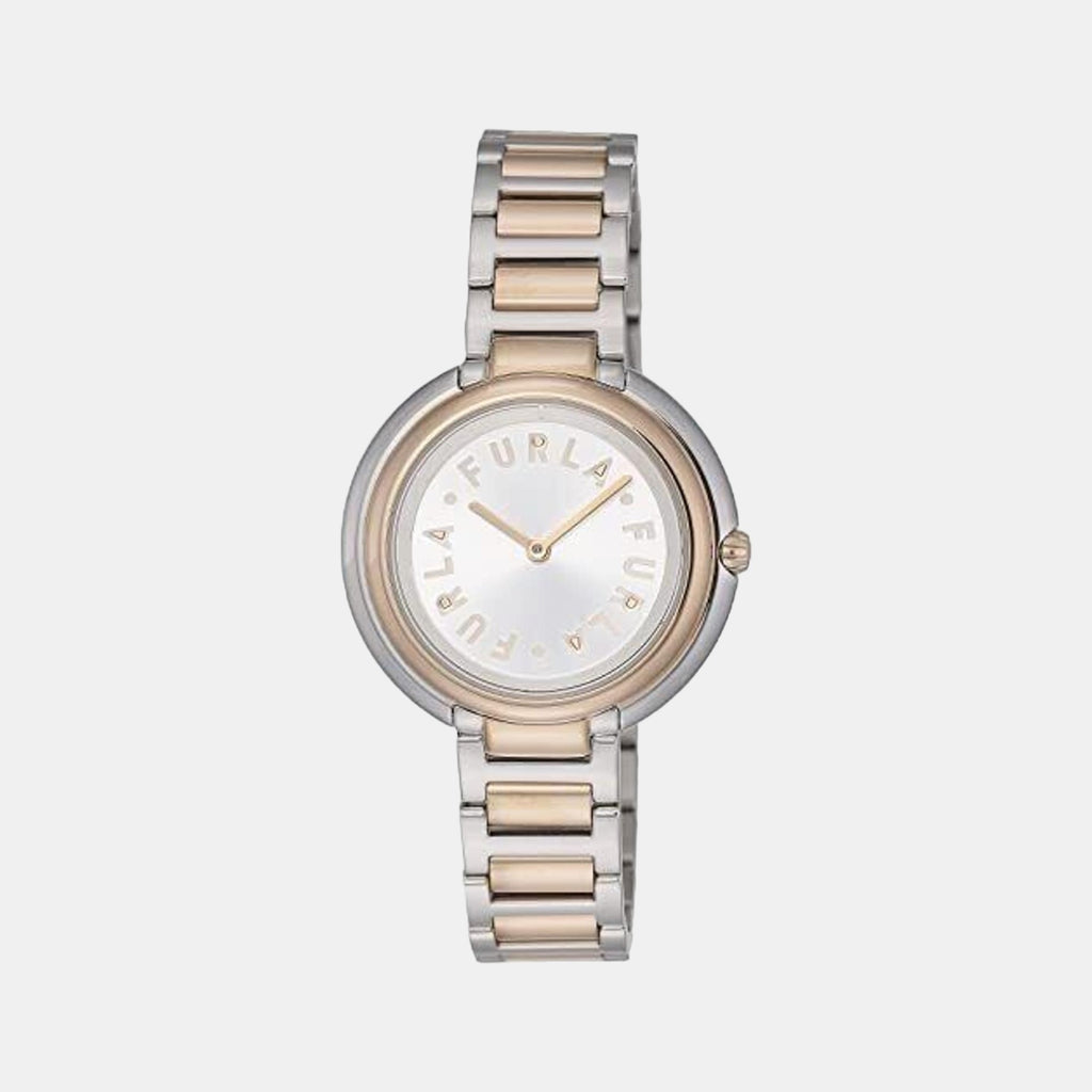 Furla Round White Analog watch