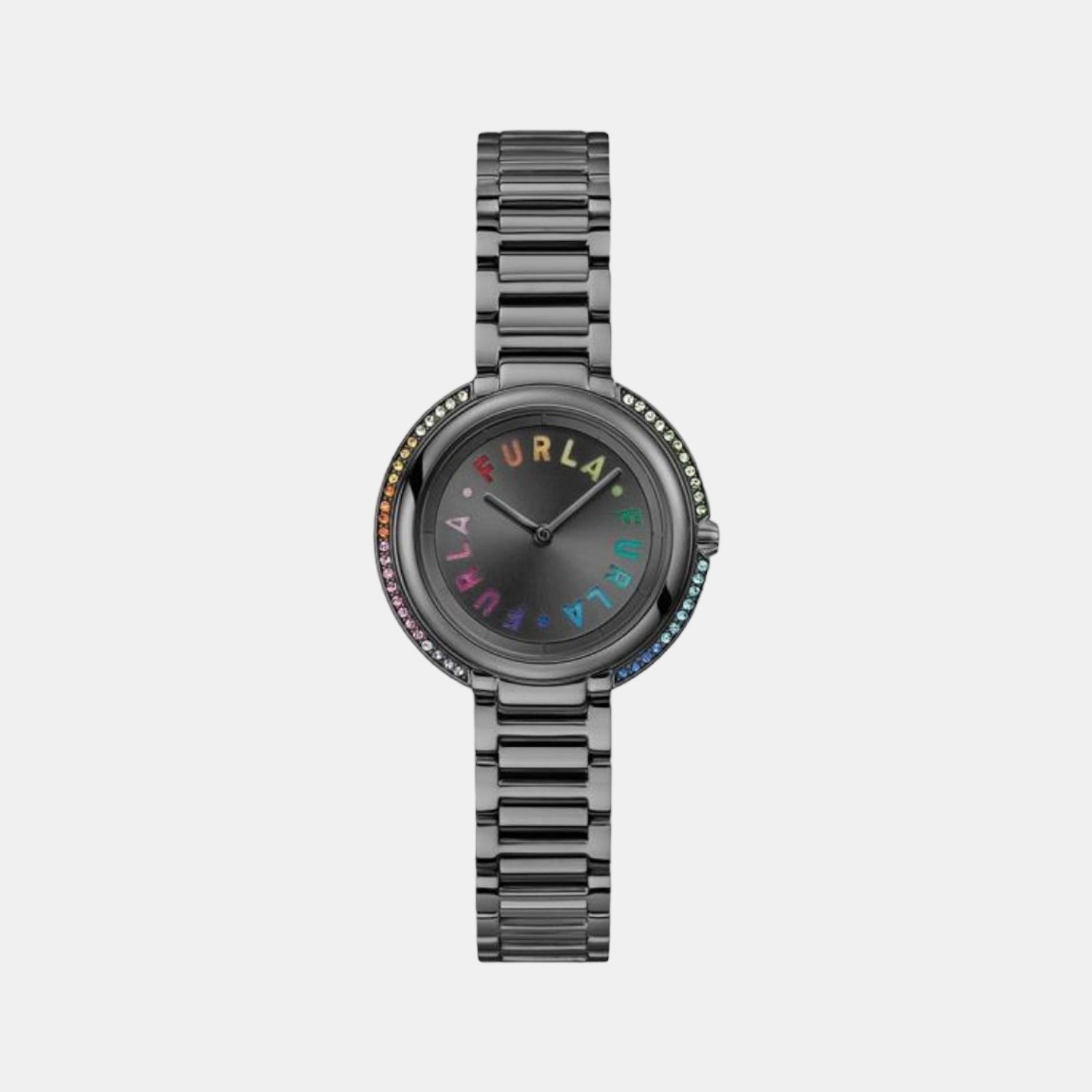 Furla Round Black Analog watch