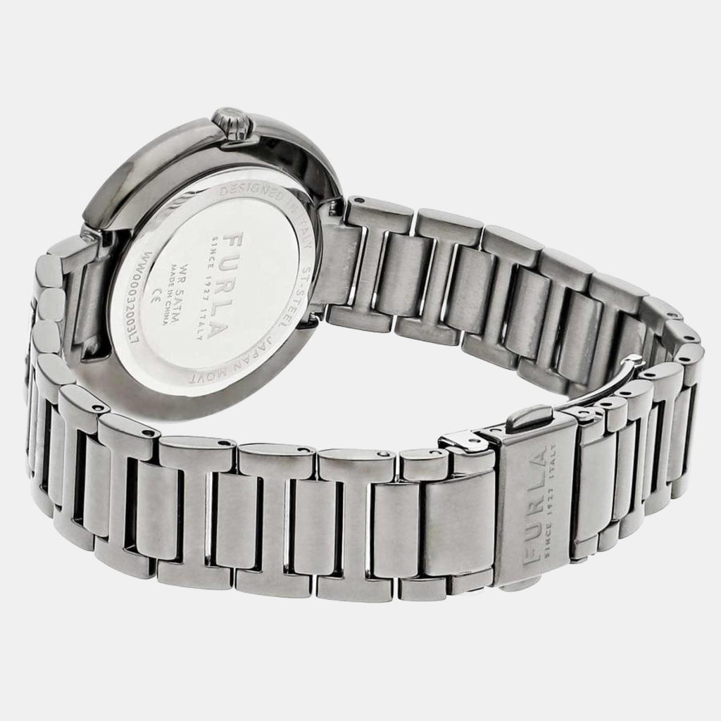 Furla Women Round Black watch