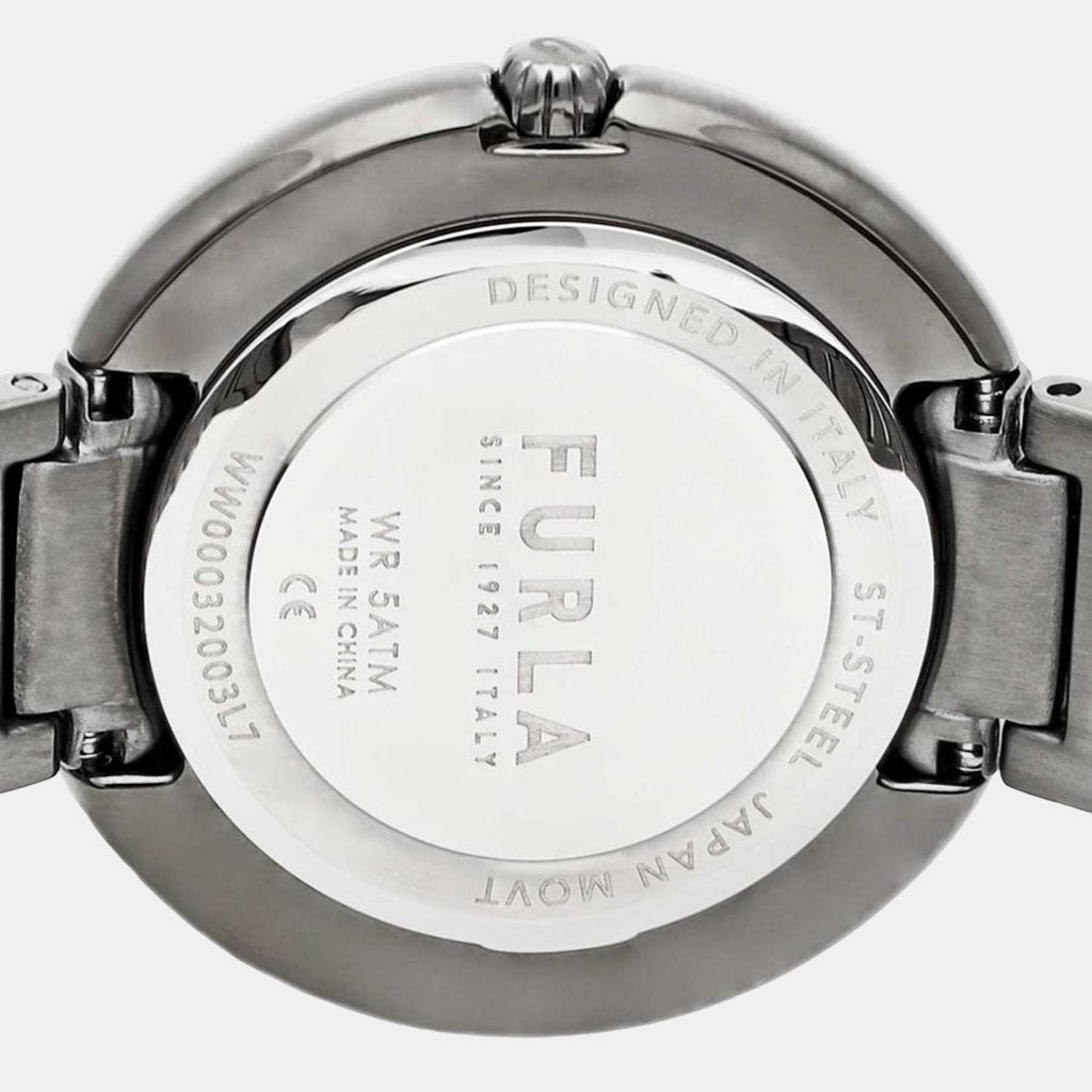 Furla Stainless Steel Round watch