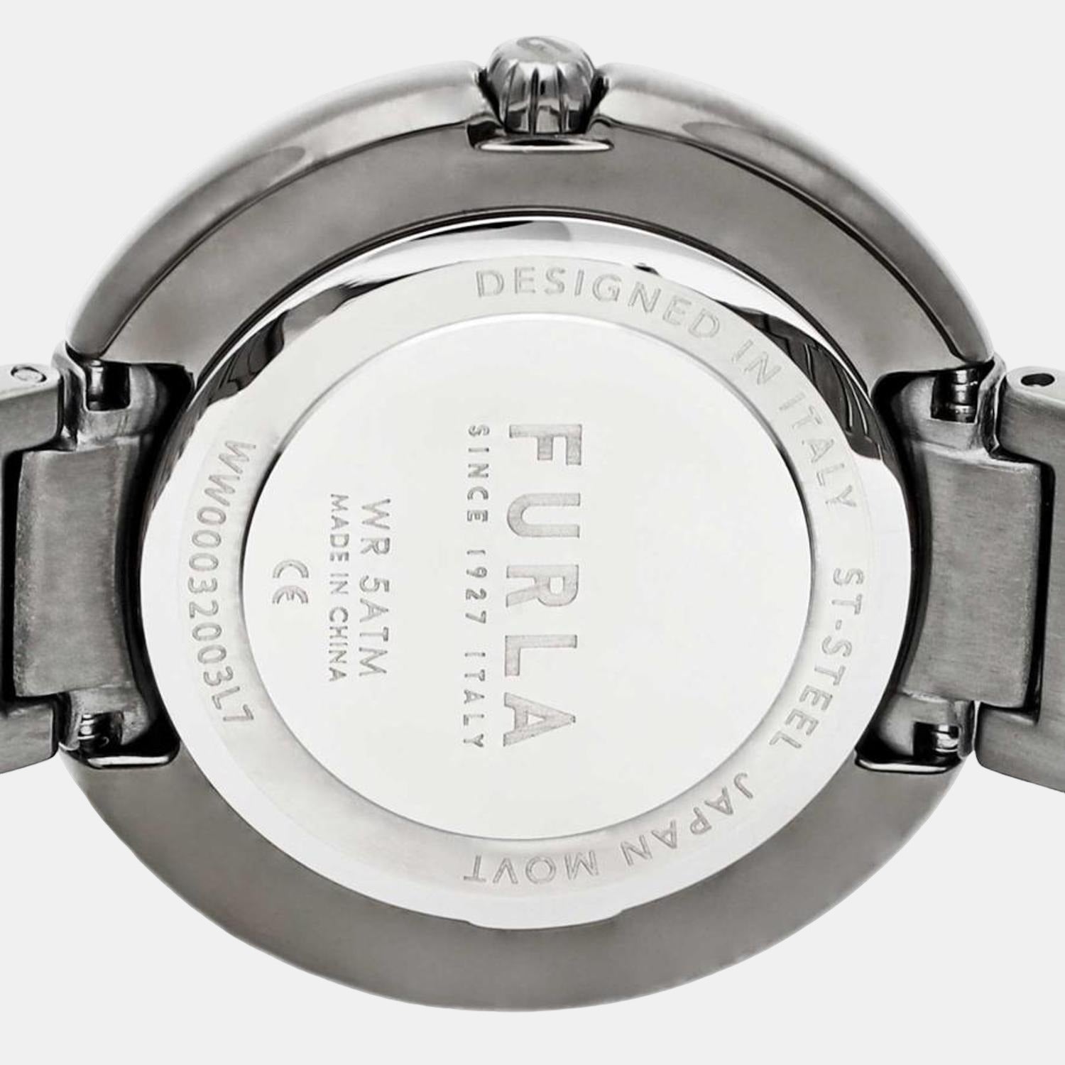 Furla Stainless Steel Round watch