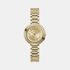 Furla Round Gold Analog watch