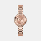 Furla Round Rose Gold Analog watch