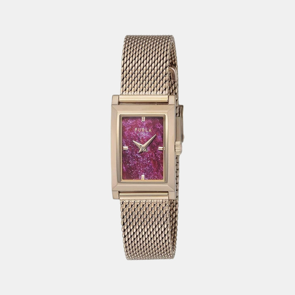 Furla Rectangular Purple Analog watch