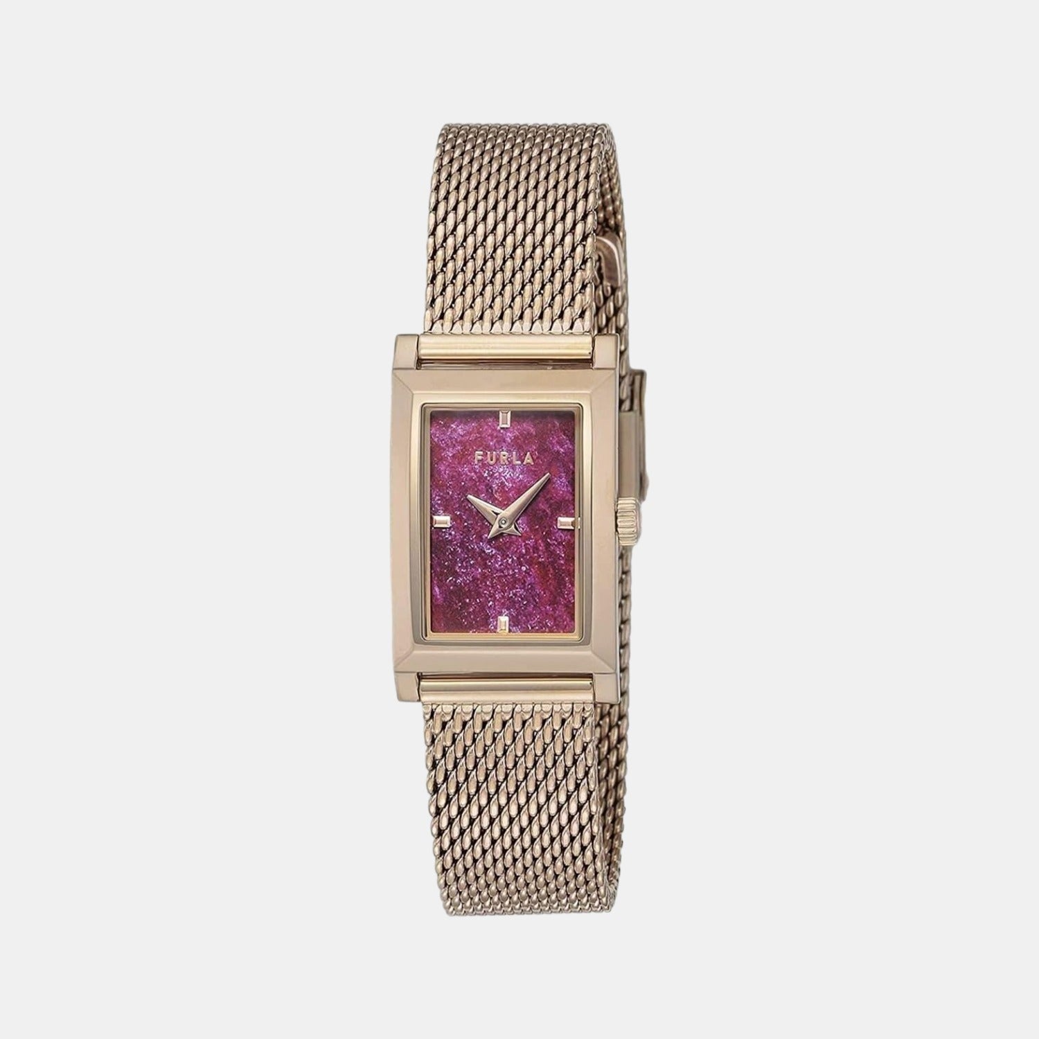 Furla Rectangular Purple Analog watch