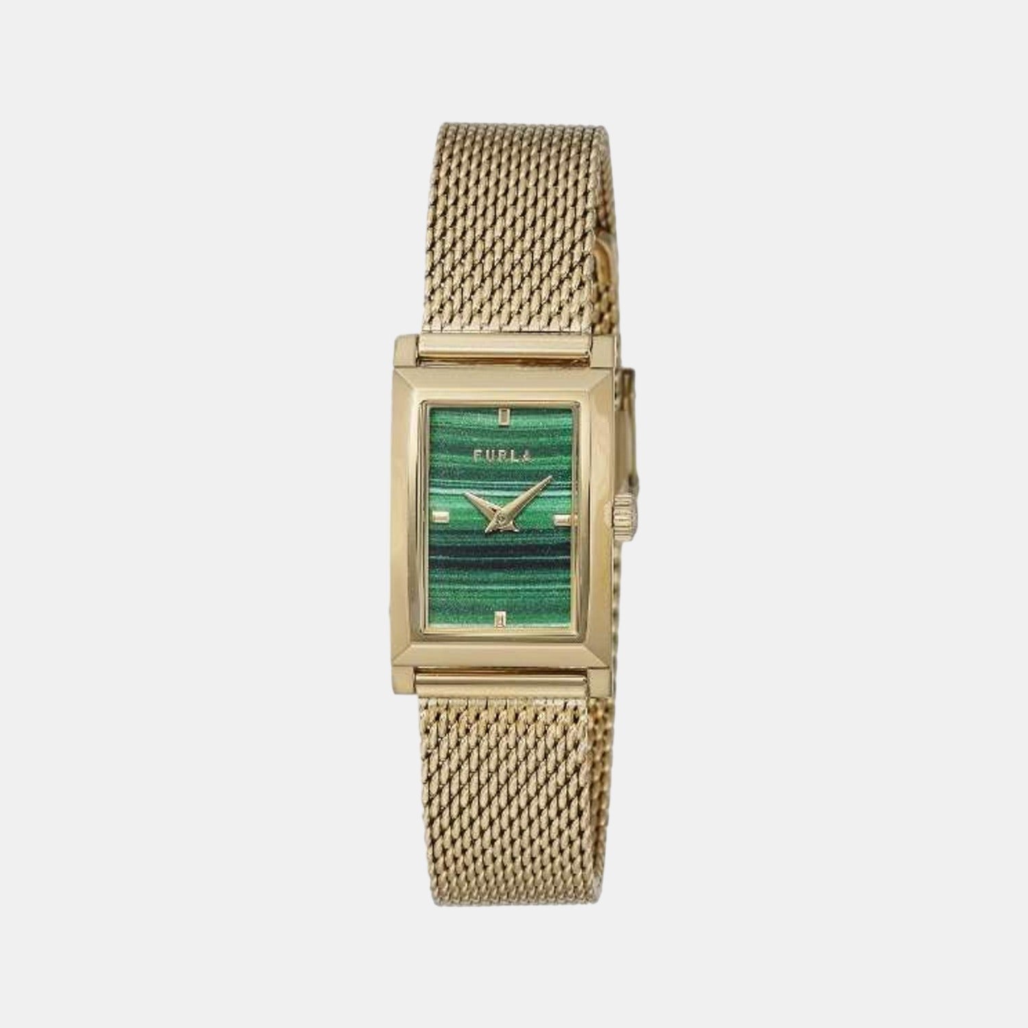 Furla Female Green Analog Stainless Steel Watch | Furla – Just In Time
