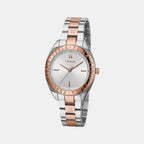Furla Round White Analog watch