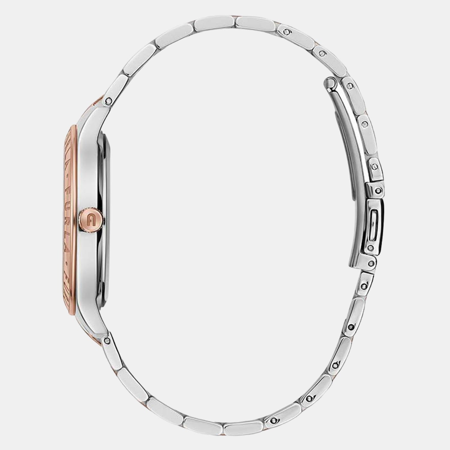 Furla Women Round White watch