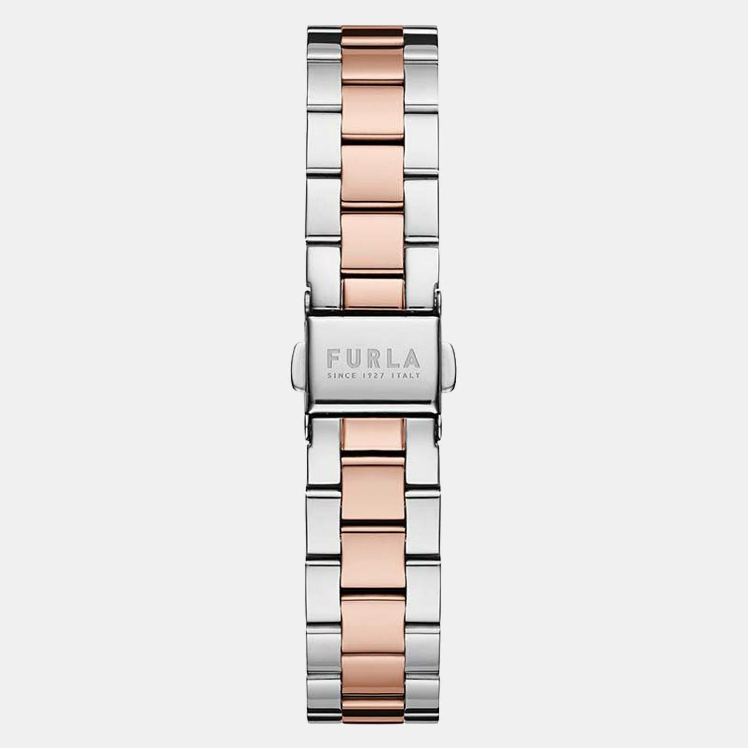 Furla Stainless Steel Round watch