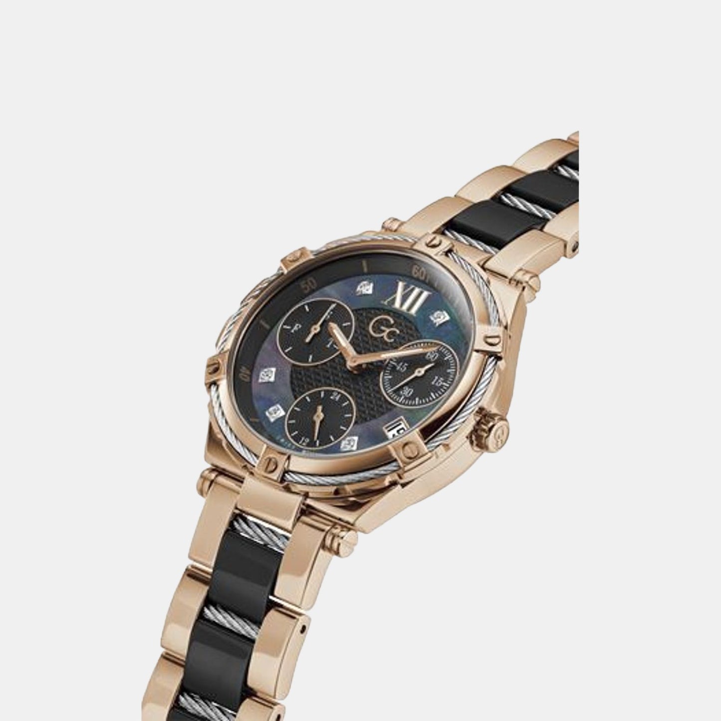 gc-stainless-steel-black-analog-female-watch-y87001l2mf