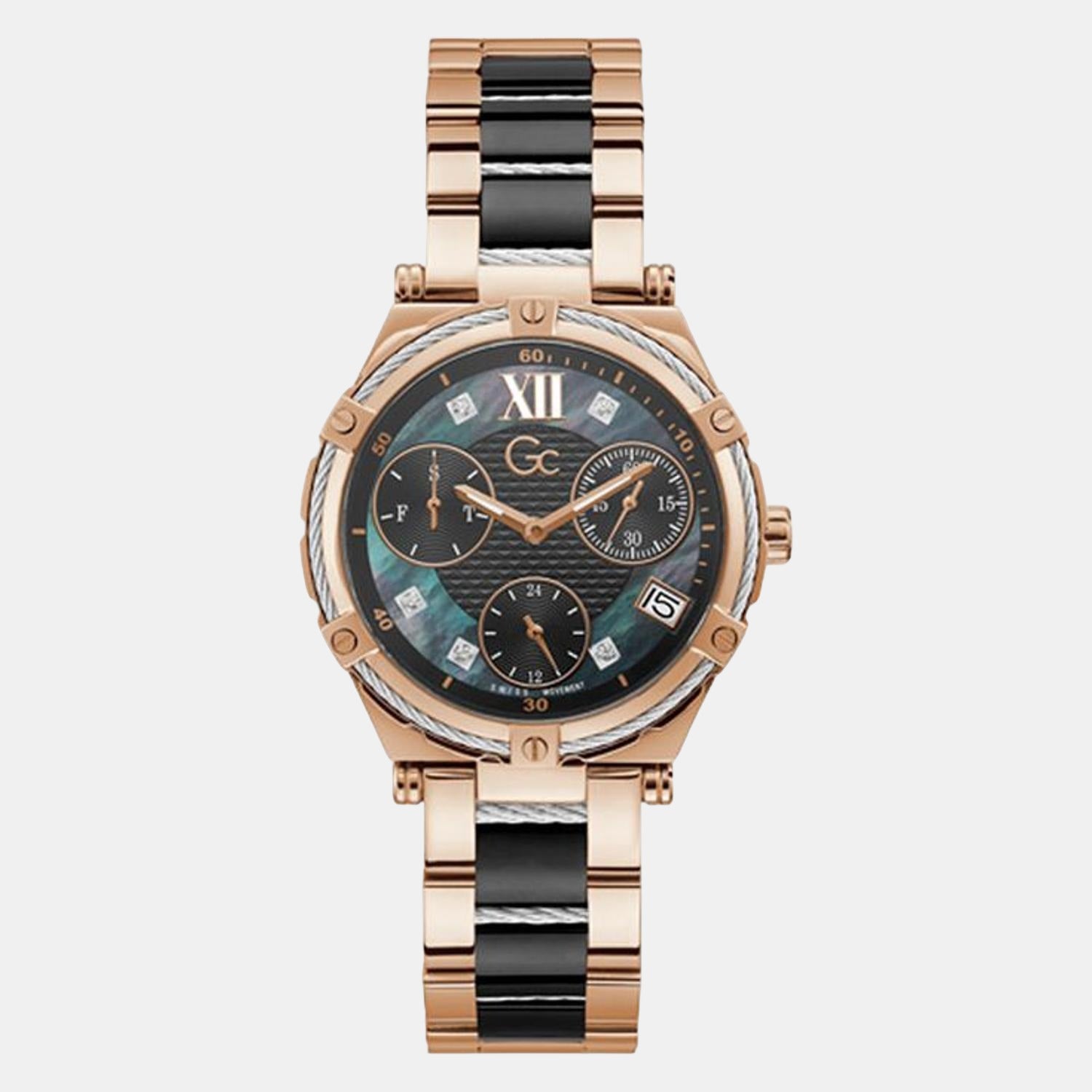 Gc Muse Mid Size Ceramic - Z05006L2MF | GUESS Watches US