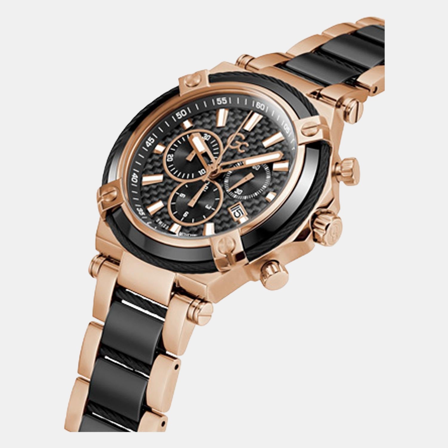 GC Stainless Steel Round watch