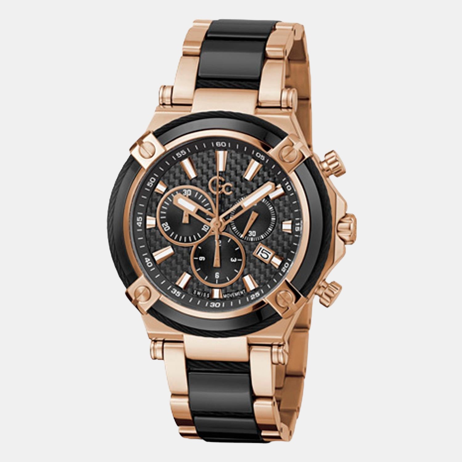 GC Stainless Steel Black watch