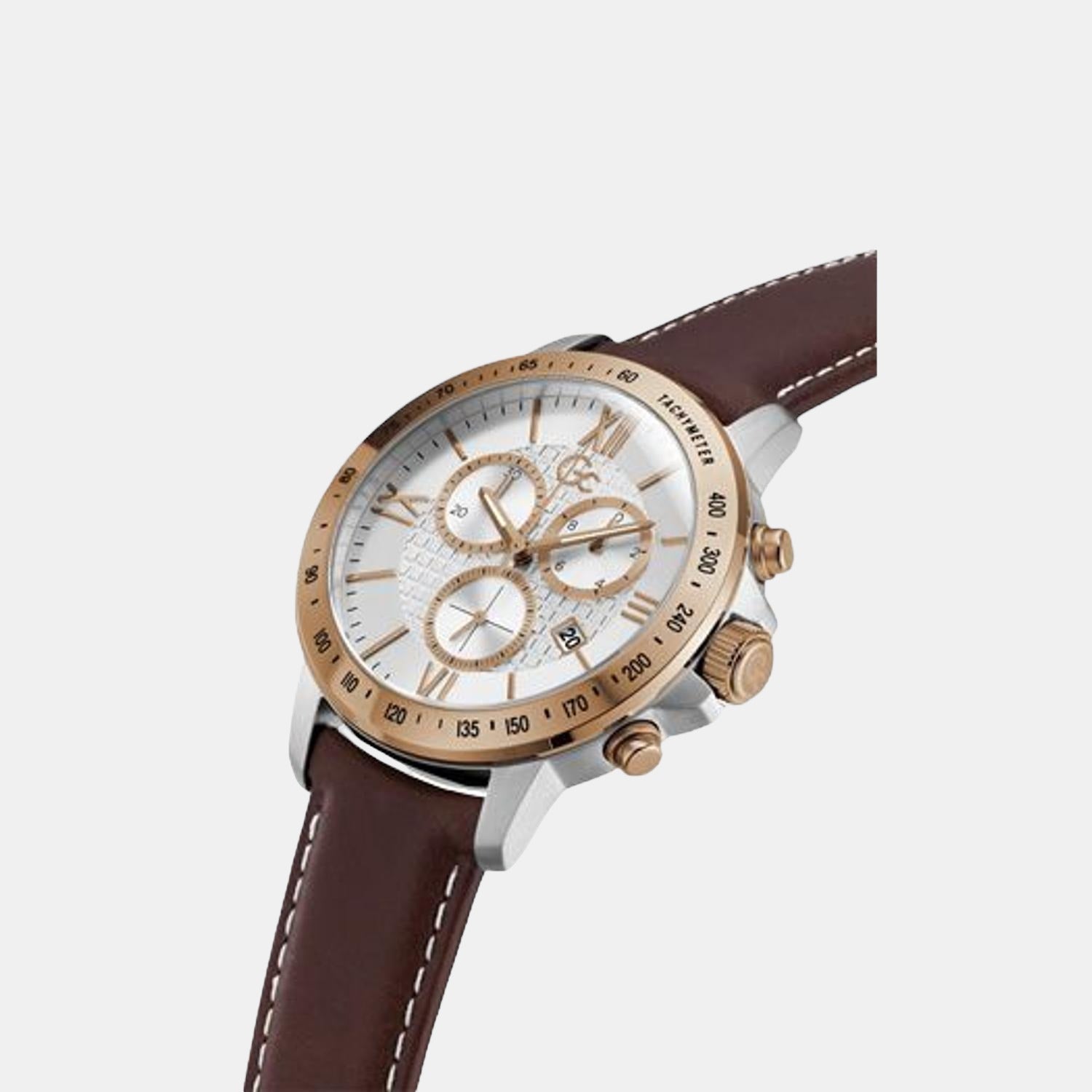 GC Stainless Steel Round watch