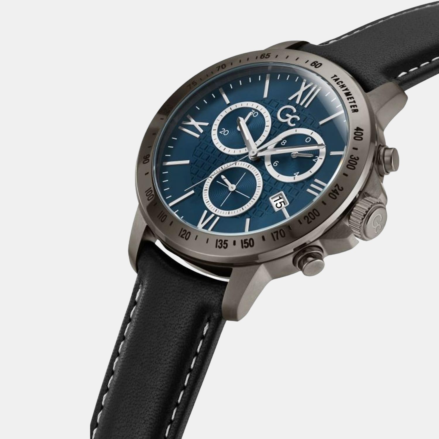 GC Stainless Steel Round watch