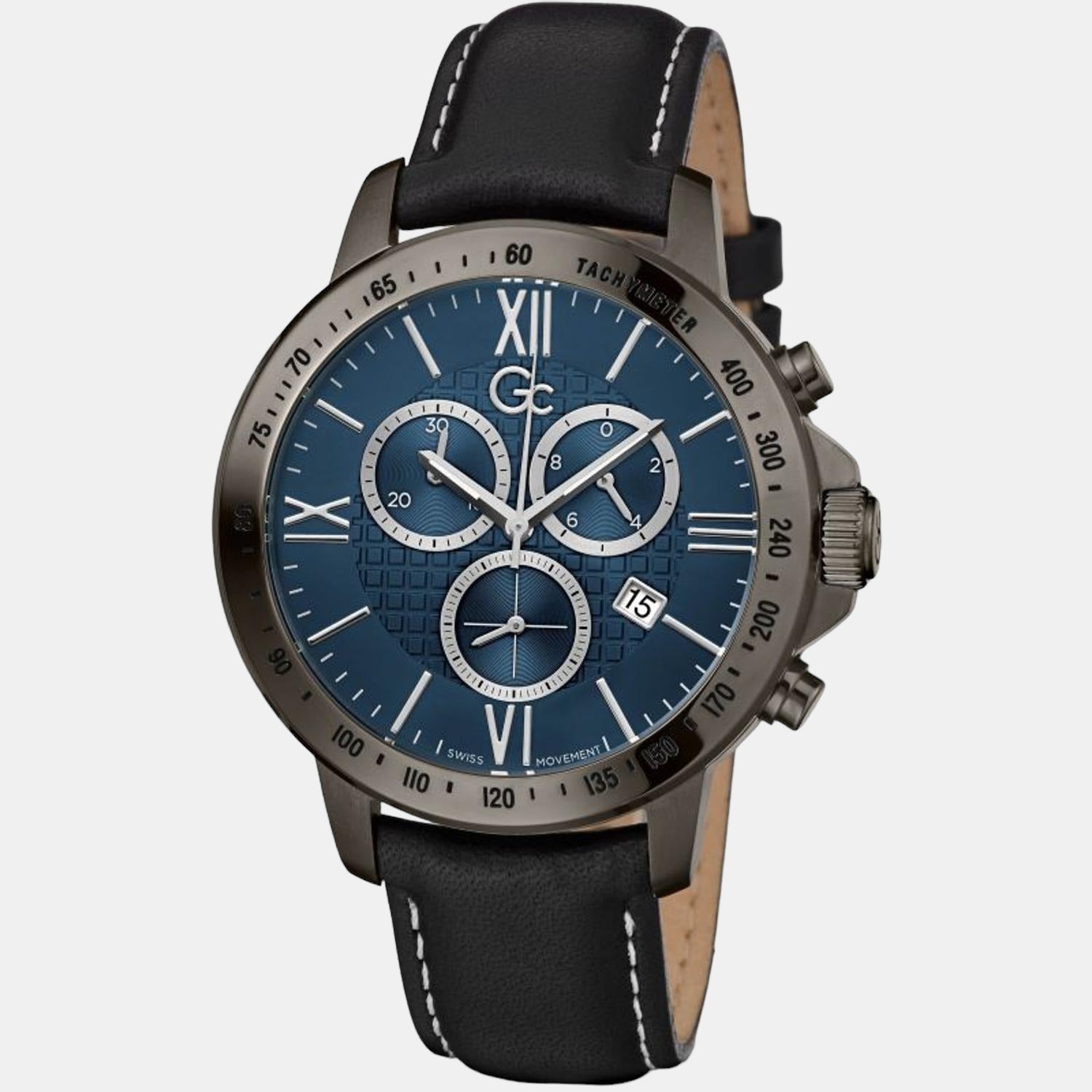 GC Leather Blue watch