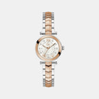 GC Round White Analog watch