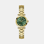 GC Round Green Analog watch