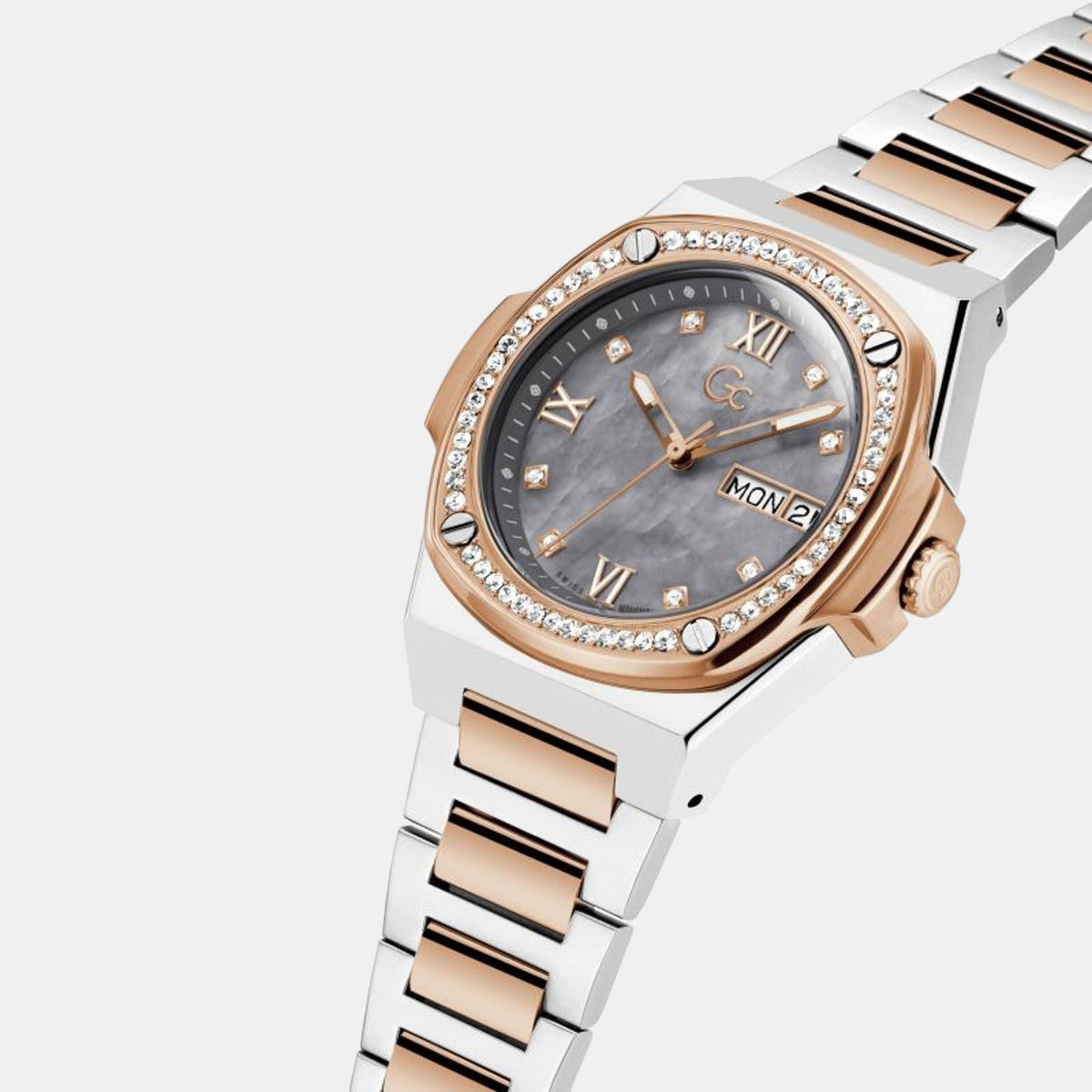 GC Stainless Steel Round watch