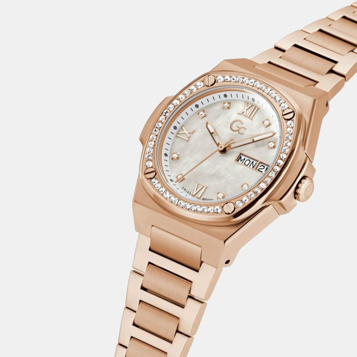 GC Stainless Steel Round watch