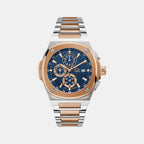 GC Round Blue Chronograph watch