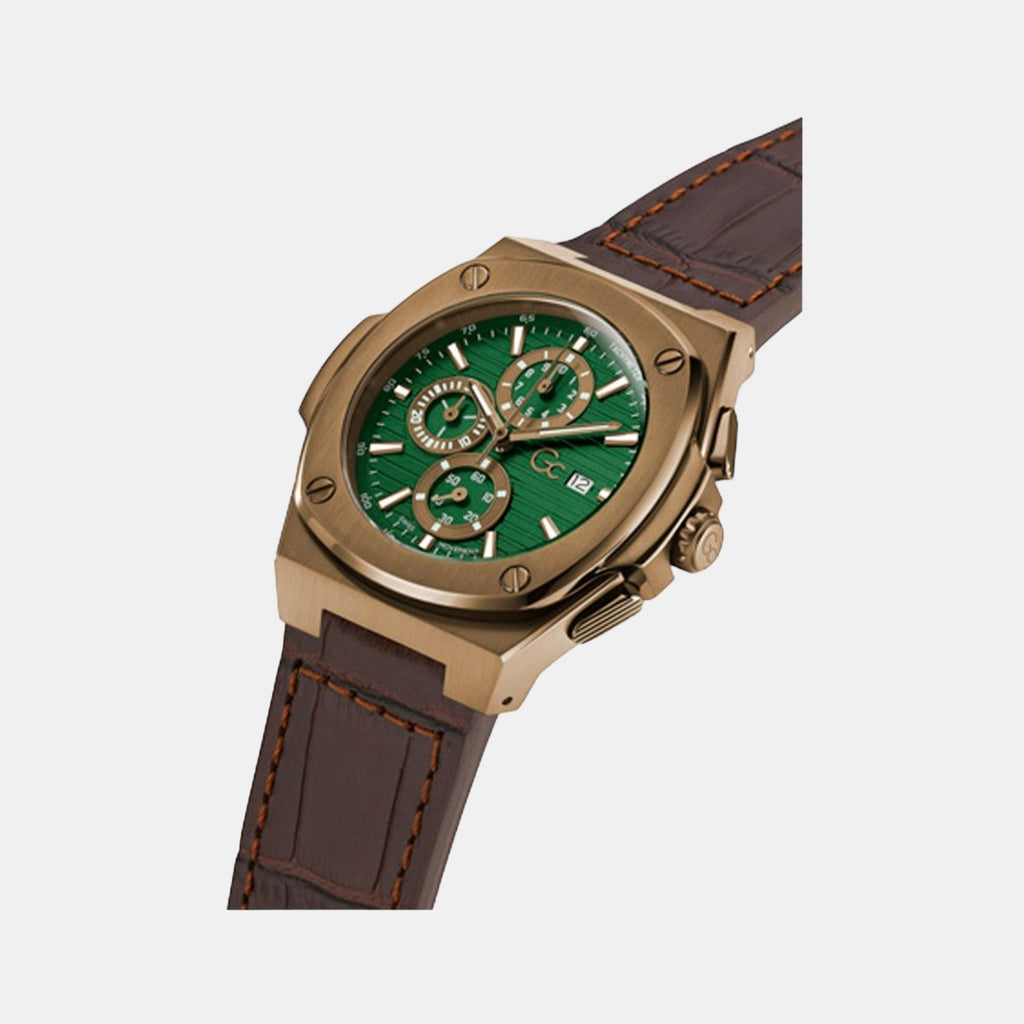 GC Men Round Green watch