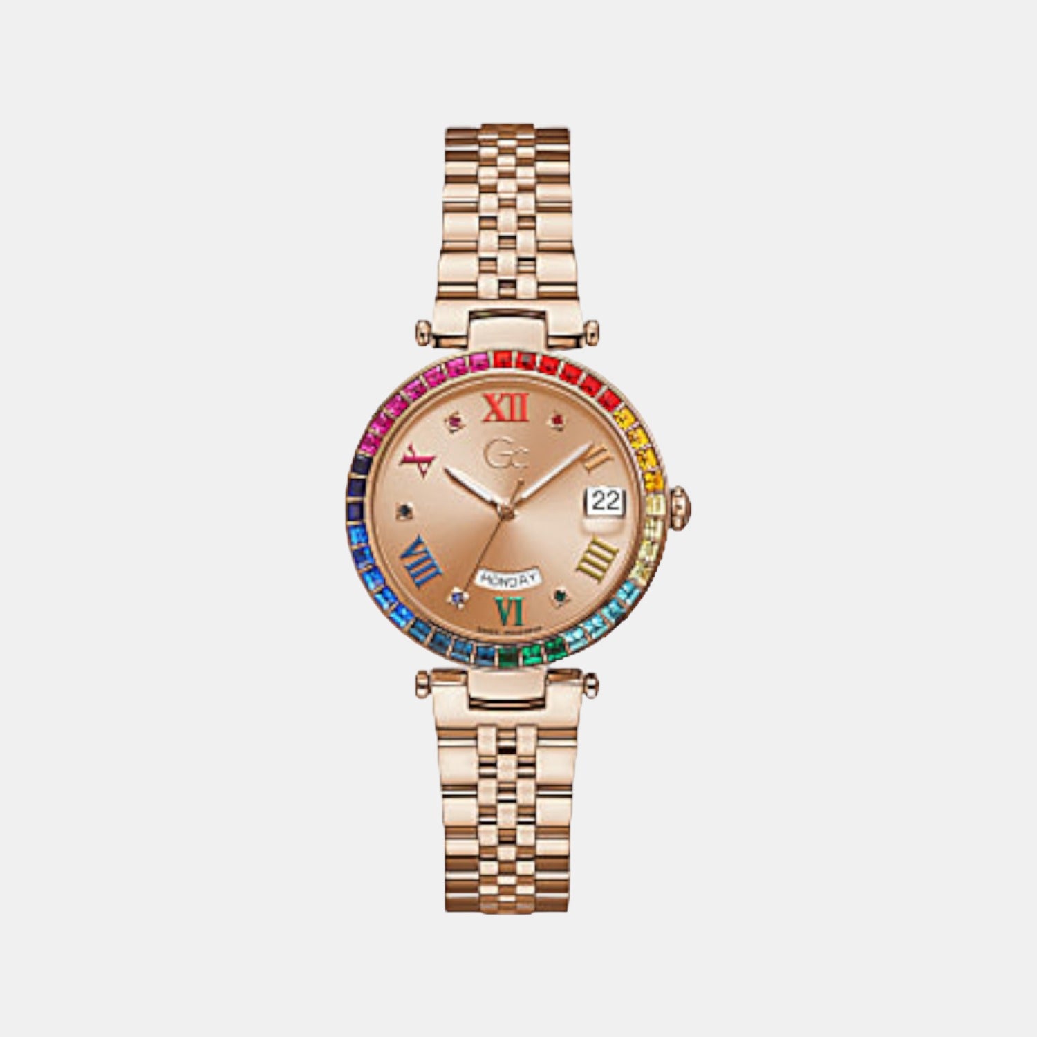 Gc rose gold watch Clearance