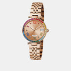 GC Women Round Rose Gold watch