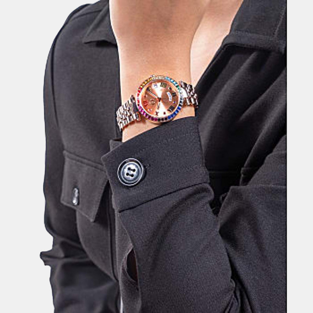 GC Round Quartz Analog Women watch