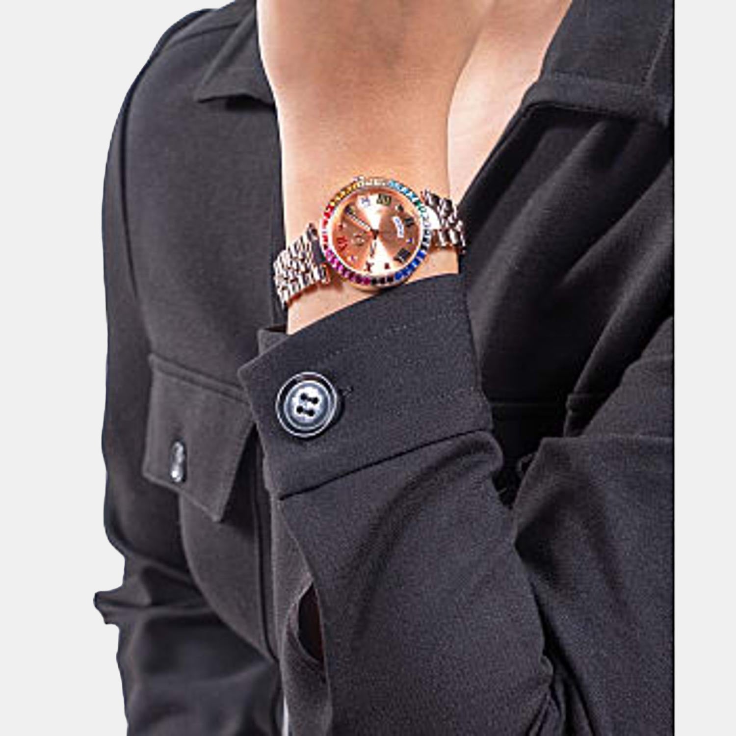 GC Round Quartz Analog Women watch