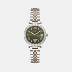 GC Round Green Analog watch