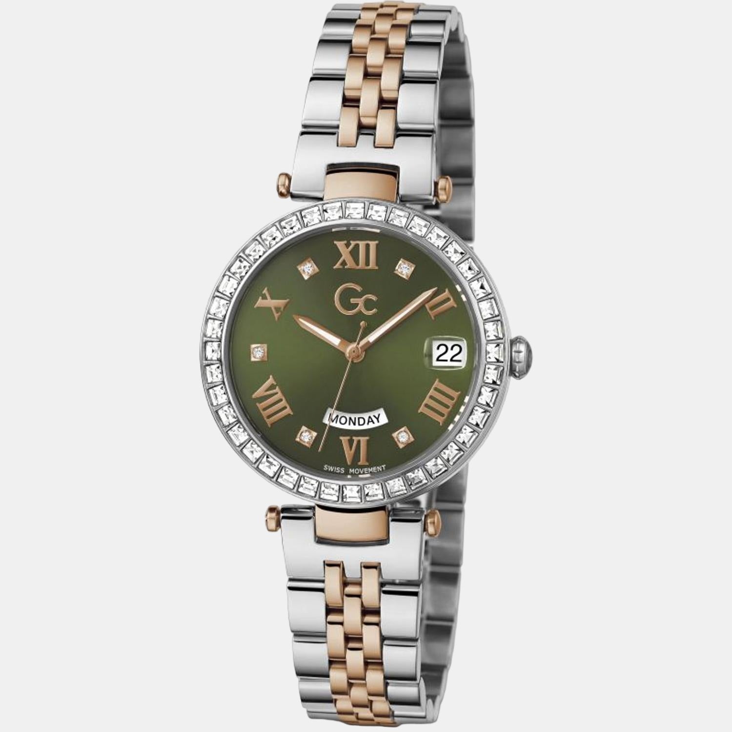 GC Stainless Steel Green watch
