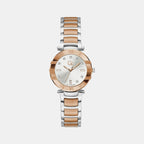 GC Round White Analog watch
