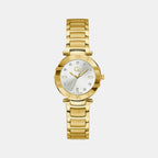 GC Round White Analog watch